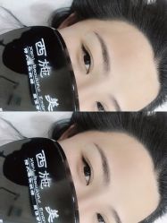 -西施无菌半永久纹绣眉眼影唇轻增发纹发际线