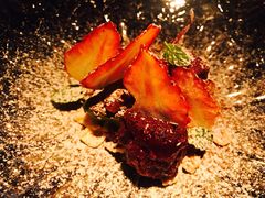 冬天的草莓田-豆奶抹茶布丁和草-地球美食剧场