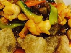 三鲜焖子-小船渔村•大连菜•大连焖鱼(明泽街店)