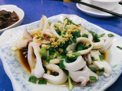 葱油鱿鱼-老杨饭店(万科里店)