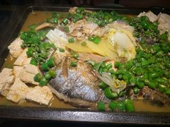 -探鱼·鲜青椒爽麻烤鱼(天一广场店)
