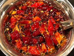 现炸辣椒油-情忆草原涮肉馆