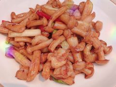 XO酱爆白玉菇虾仁-大树餐厅(红旗街万达店)