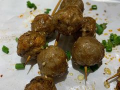 烤爆浆牛肉丸-木屋烧烤(西南角店)