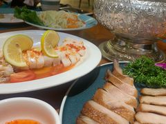 -院子君亭亚洲厨房花园餐厅