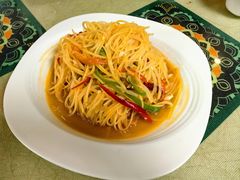 清炒土豆丝-新疆红柳花餐厅(新洲店)
