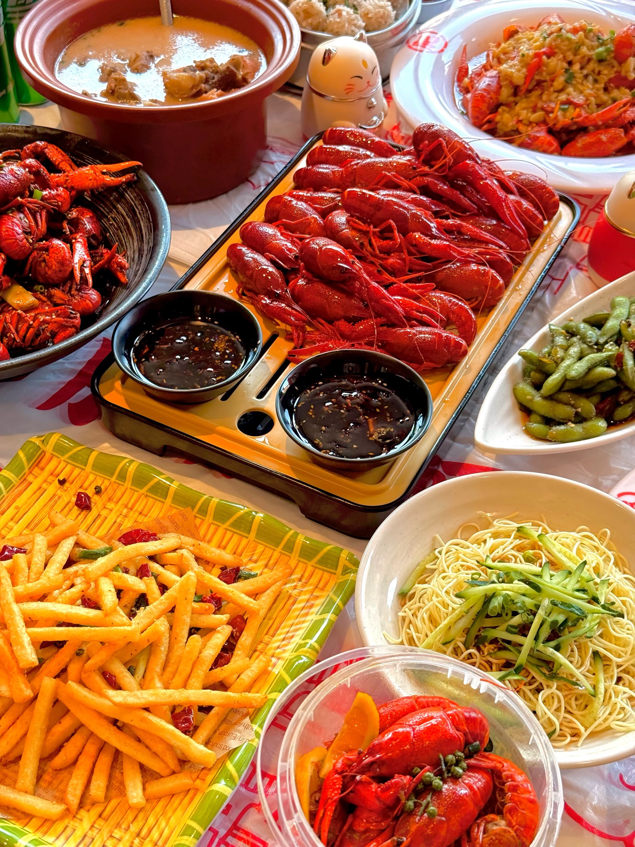 千呼万唤罍街的肥肥虾庄终于开业啦!