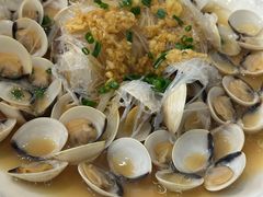 蒜蓉粉丝蒸白贝-鹭园酒家·四十年老字号