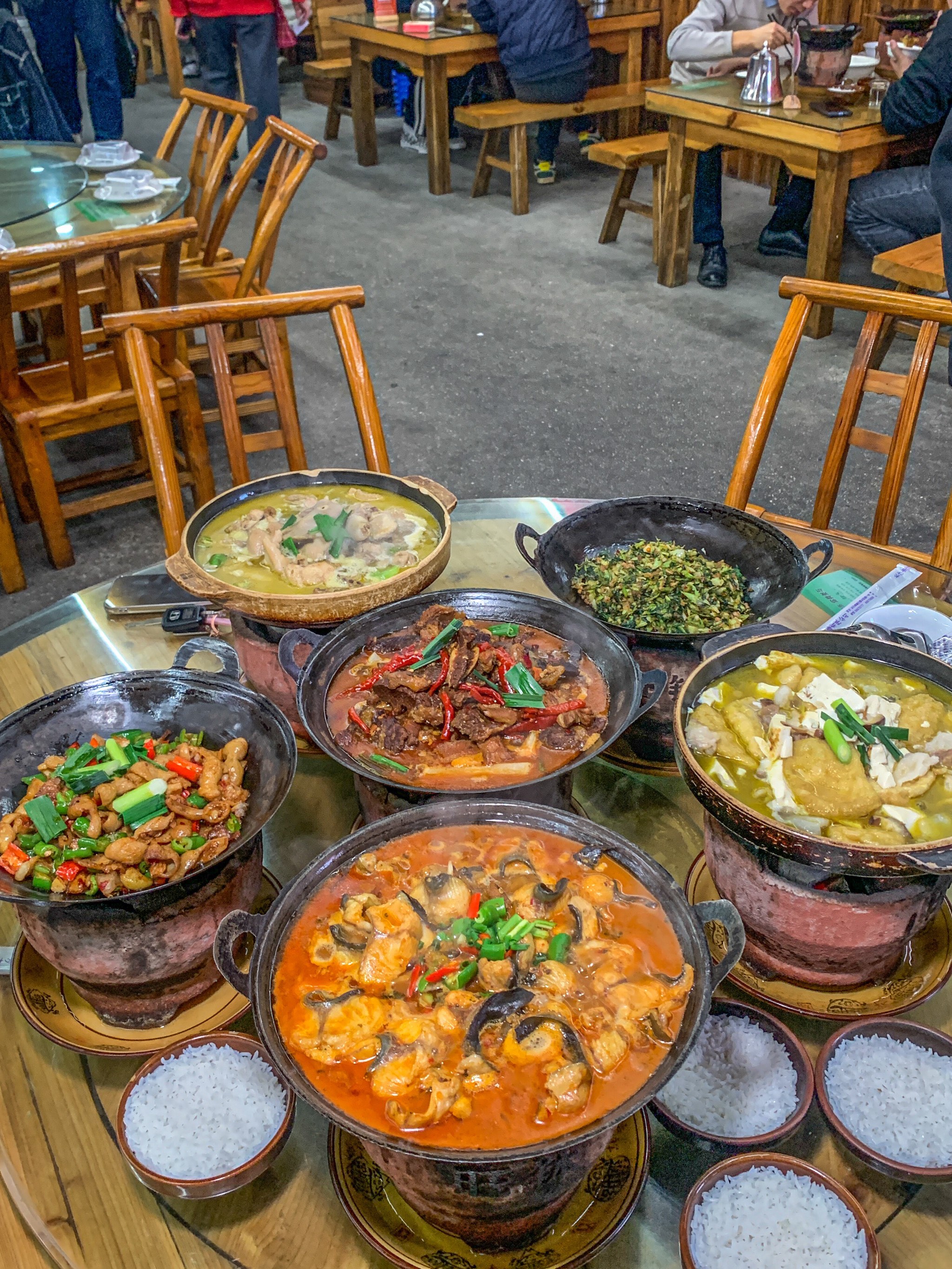 土鸡钵子菜图片