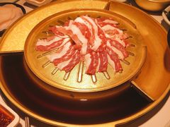 澳洲牛五花肉-猪啊牛呀羊啊铜盘烤肉(正大广场店)