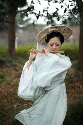 -后宫·古装汉服京剧儿童亲子全家福摄影