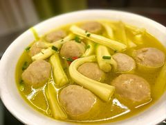 钦工蒲菜肉圆-文楼·淮扬菜·淮安早茶(河下古镇翔宇店)