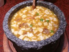 蟹粉豆腐-绿茶餐厅(华联万柳店)