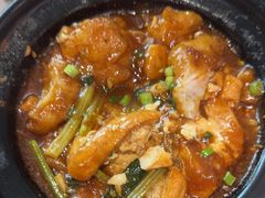客家豆腐鱼柳煲-香港深仔记茶餐厅(东门店)