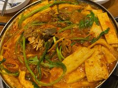 土豆排骨火锅-喇喇排骨火锅·传统韩式脊骨汤(望京西园总店)