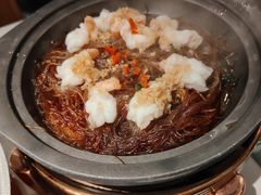 粉丝裹虾-绿茶餐厅(滨海万达广场店)