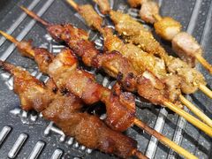 锡盟羔羊肉串-聚点串吧·北京烧烤(公益西桥店)