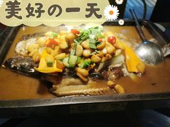 -探鱼·鲜青椒爽麻烤鱼(广州花都来又来店)