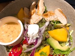 鸡肉牛油果芒果色拉-wagas(暖山店)