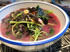上汤红苋菜-俏九州·小炒黄牛肉(华润万象汇店)