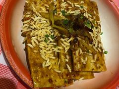 烤水豆腐-老表记广西宵夜螺蛳鸭脚煲(西大店)
