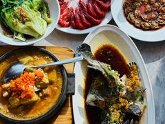 清蒸石斑鱼-不仔客海鲜·烧烤·270度海景餐厅(大东海店)