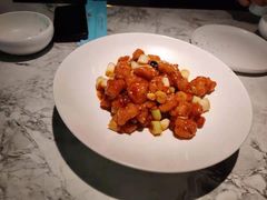 宫保鳕鱼丁-悦海·家宴·冰花皮皮虾大锅贴(宝龙店)