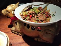 28秒爆炒黄牛肉-望湘园·洞庭渔宴(浦江欢乐颂店)