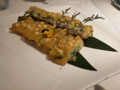 杏仁脆皮小唐菜-肆月河豚·新淮扬(金融街店)