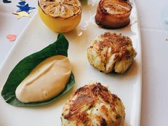 珍宝蟹饼配芥末蛋黄酱-莫尔顿牛排坊(浦东ifc店)