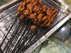羊肉串-夏都地标马一刀烤肉美食城