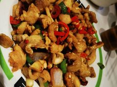爆炒猪油渣-欧记大排档·景德菜(上海首店)