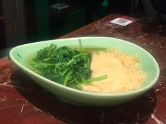 鸡汁腐皮香蒿-新白鹿餐厅(爱琴海购物中心店)