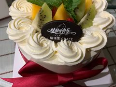 -格瑞思动物奶油生日蛋糕(园区永旺店)