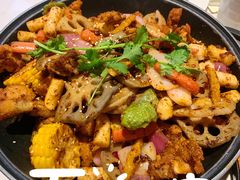 干锅牛蛙-渝蛙馆(新百店)