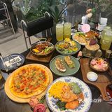 在国王冰室吃到了惊喜的汉堡和松饼冰淇淋