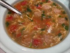 番茄香菜肉圆汤-打酱油·非遗淮扬菜(瘦西湖梅岭店)