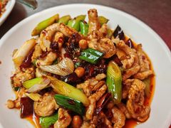 宫爆板筋-胖哥家藏菜(护国路店)
