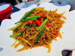 黄金油渣土豆丝-舞辣辣·川菜·黑豆花水煮鱼(卓悦汇店)