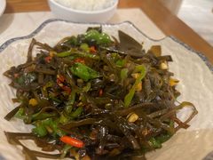 青椒海带丝-不倒翁·安徽名菜楼(步行街店)