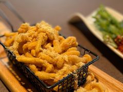 肉松蛋黄焗白玉菇-樽宴酒楼·地道川菜·品质宴请