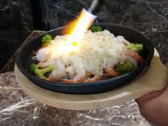 堂烹蒜蓉芝士虾-雀蓝川菜(奥体广场店)