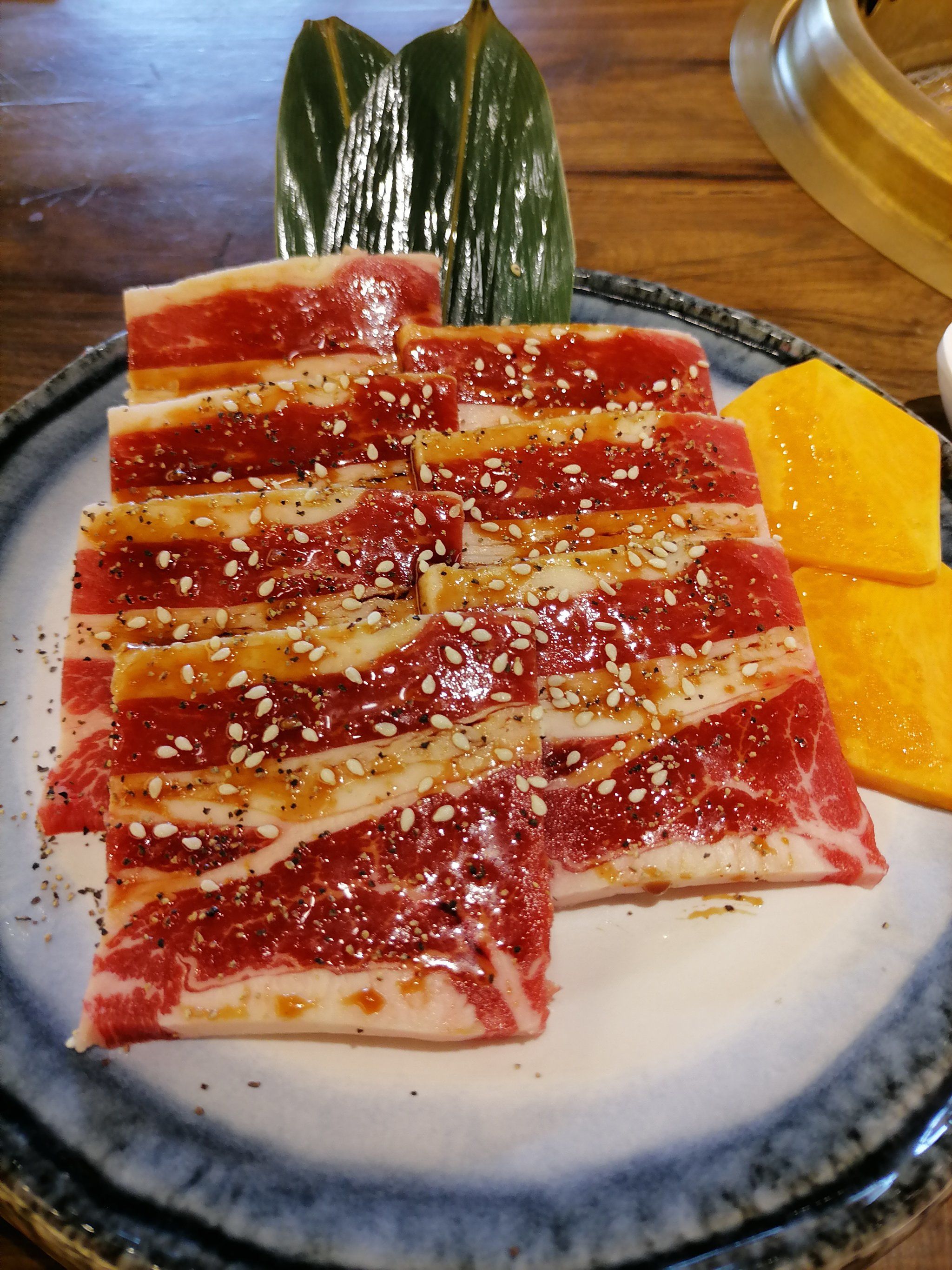 炭烤肉食享受