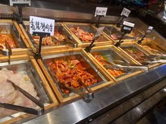 自助取餐区-韩京炭火烤肉自助料理(柯桥万达店)