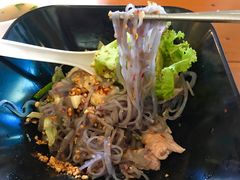 -蝶豆花蓝面条