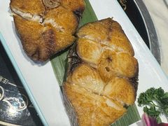 香煎马鲛鱼-龙泉人椰子鸡.糟粕醋.海南菜(三亚旗舰店)