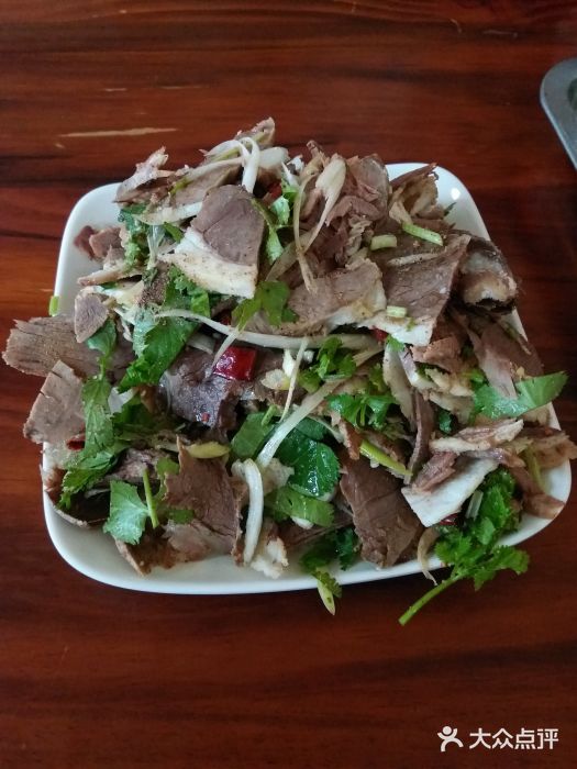 大亮羊肉泡辣子炝肉图片