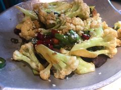 干锅丽水香菇花菜-探花·意境江南菜·唐伯虎文化体验店·松鼠桂鱼(观前店)