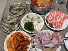 -锅儿欢海鲜火锅烤肉自助餐(东港凯虹店)