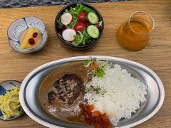 肉饼咖喱套餐-铃木食堂(宽街店)